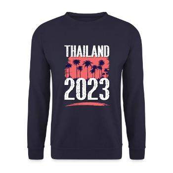 Thailand 2023 - Unisex Pullover - Navy - Vorne - Alina (178cm) & Michal (187cm)
