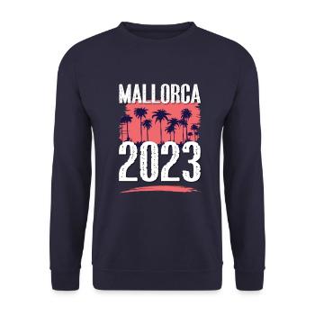 Majorque 2023 - Sweat-shirt Unisexe - marine - Devant - Alina (178cm) & Michal (187cm)