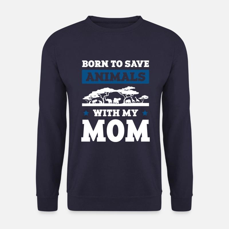 tierschutz mama - Unisex Pullover - Navy