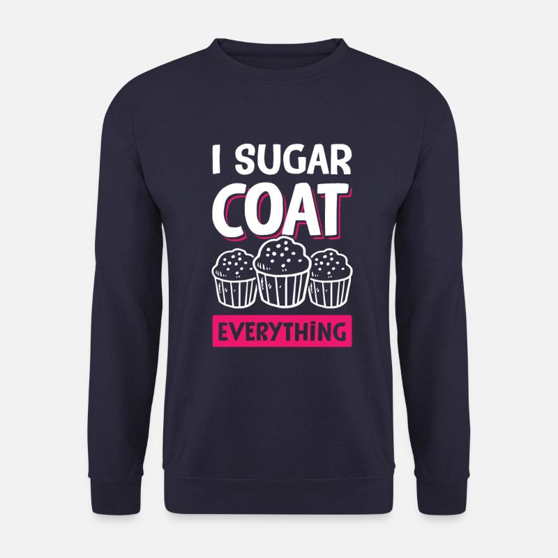 Bake Sugar Muffin - Unisex Sweatshirt - navy