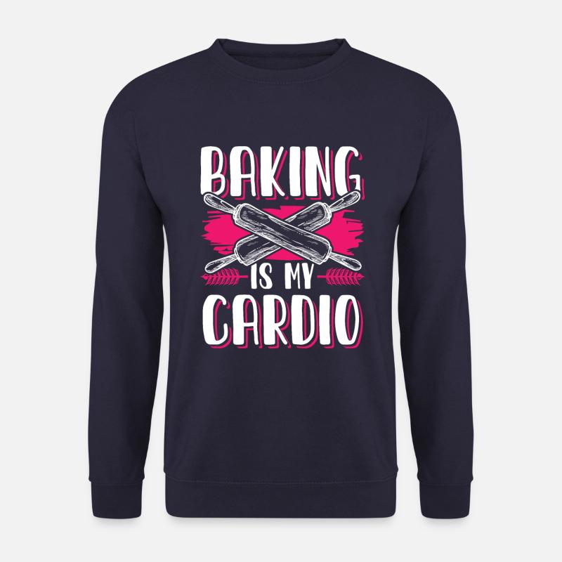 backen cardio - Unisex Pullover - Navy