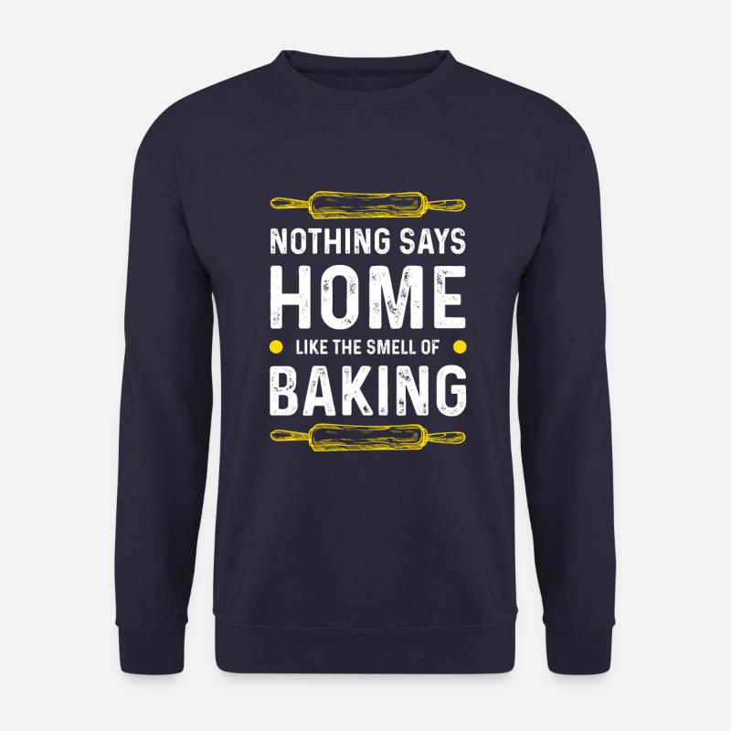 Baking at home - Unisex Sweatshirt - navy