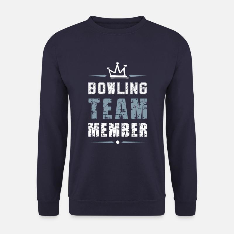 Bowling Team - Unisex Sweatshirt - navy