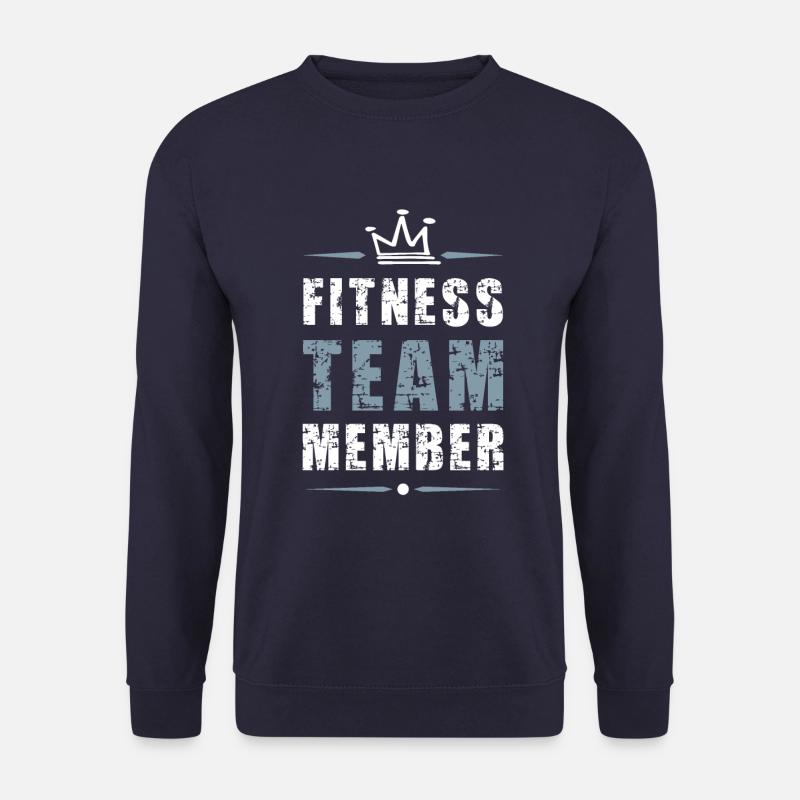 Fitness Team Gym Workout - Unisex Pullover - Navy