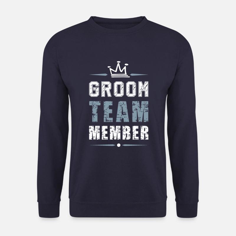 Groom Team - Unisex Pullover - Navy