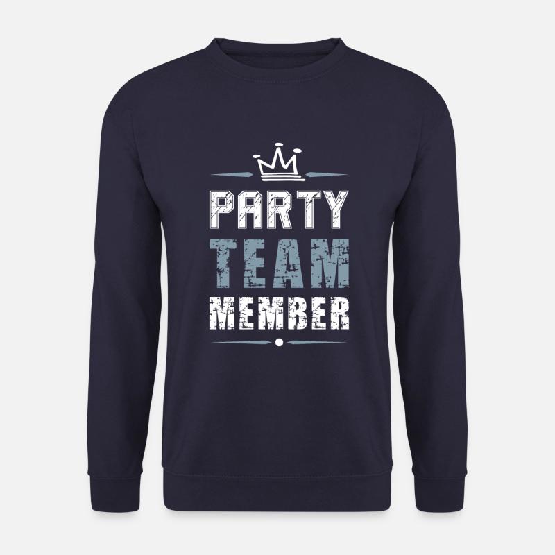 Party Team - Unisex Pullover - Navy