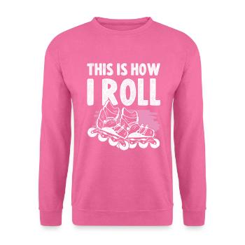 skater inline - Unisex Pullover - Pink - Vorne