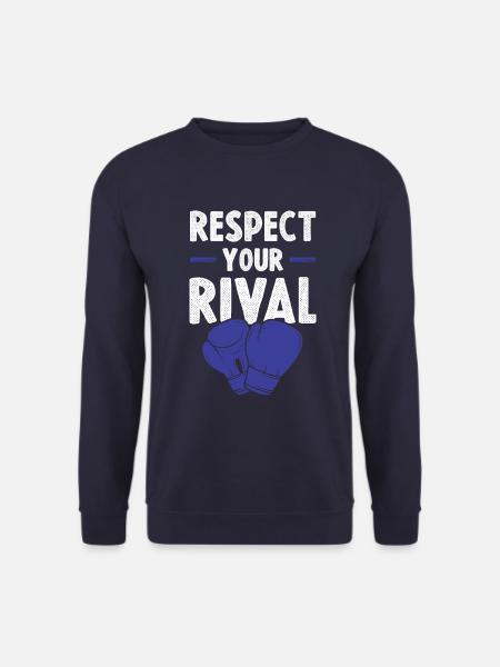 Boxing Respect - Unisex Sweatshirt - navy