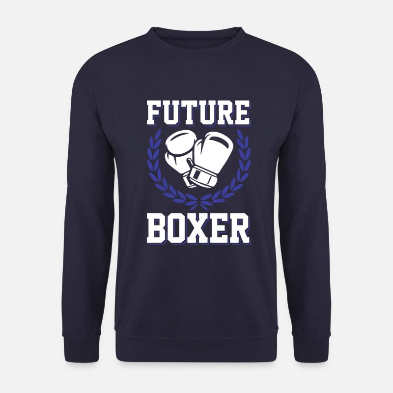 boxer zukunft - Unisex Pullover - Navy