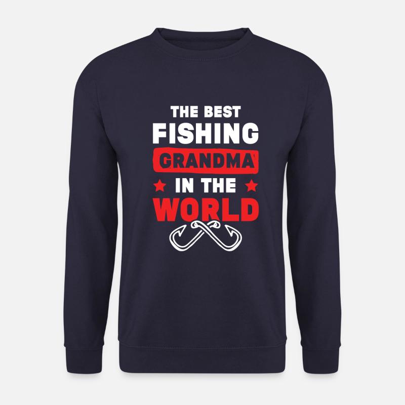 fischer großmutter - Unisex Pullover - Navy