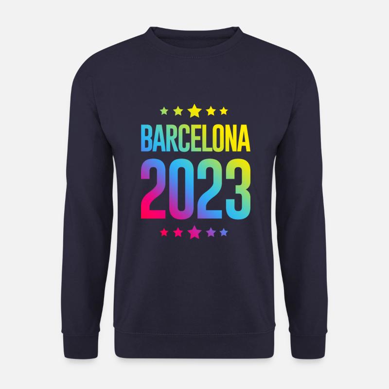 Barcelona 2023 - Unisex Pullover - Navy