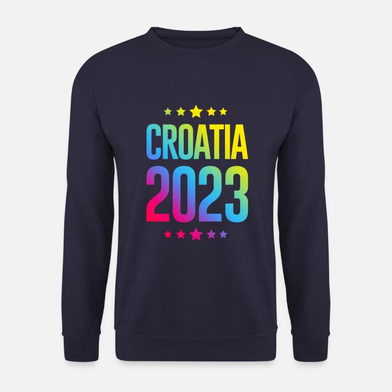 Croatia 2023 - Unisex Pullover - Navy