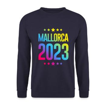 Majorque 2023 - Sweat-shirt Unisexe - marine - Devant - Alina (178cm) & Michal (187cm)