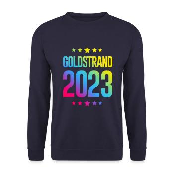 Sables d’or 2023 (Garantie du prix le plus bas) - Sweat-shirt Unisexe - marine - Devant - Alina (178cm) & Michal (187cm)