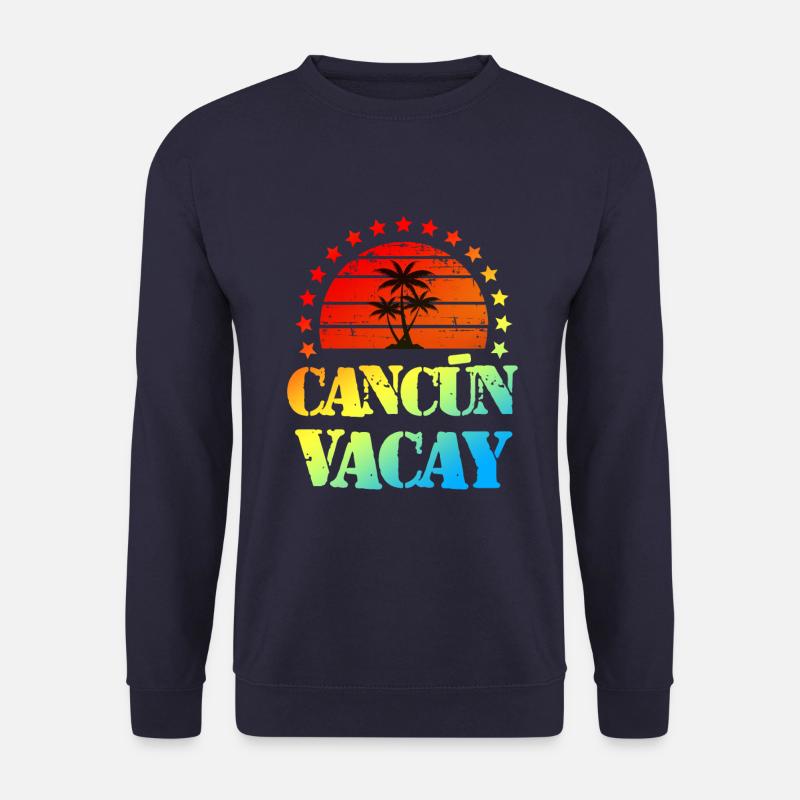 Cancun Urlaub - Unisex Pullover - Navy
