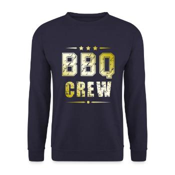 Équipe de barbecue - Sweat-shirt Unisexe - marine - Devant - Alina (178cm) & Michal (187cm)