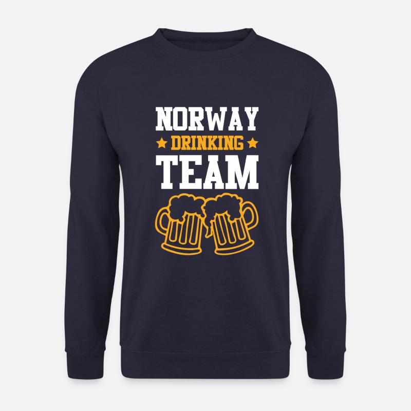 Norwegen Drinking Team - Unisex Pullover - Navy