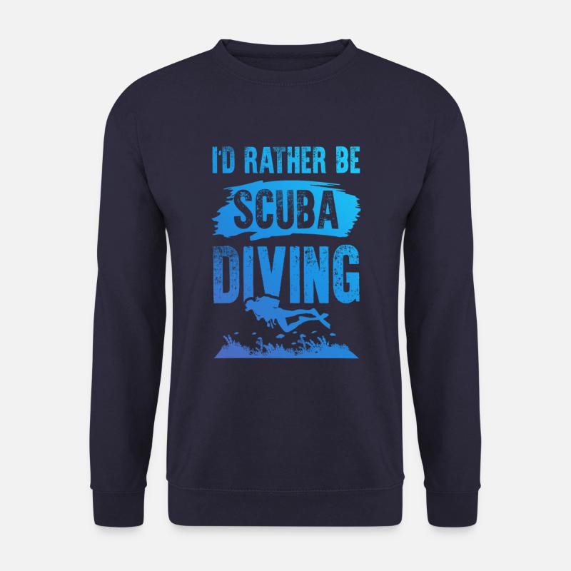 Tauchen scuba diving - Unisex Pullover - Navy
