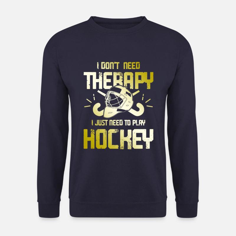 feldhockey therapy - Unisex Pullover - Navy