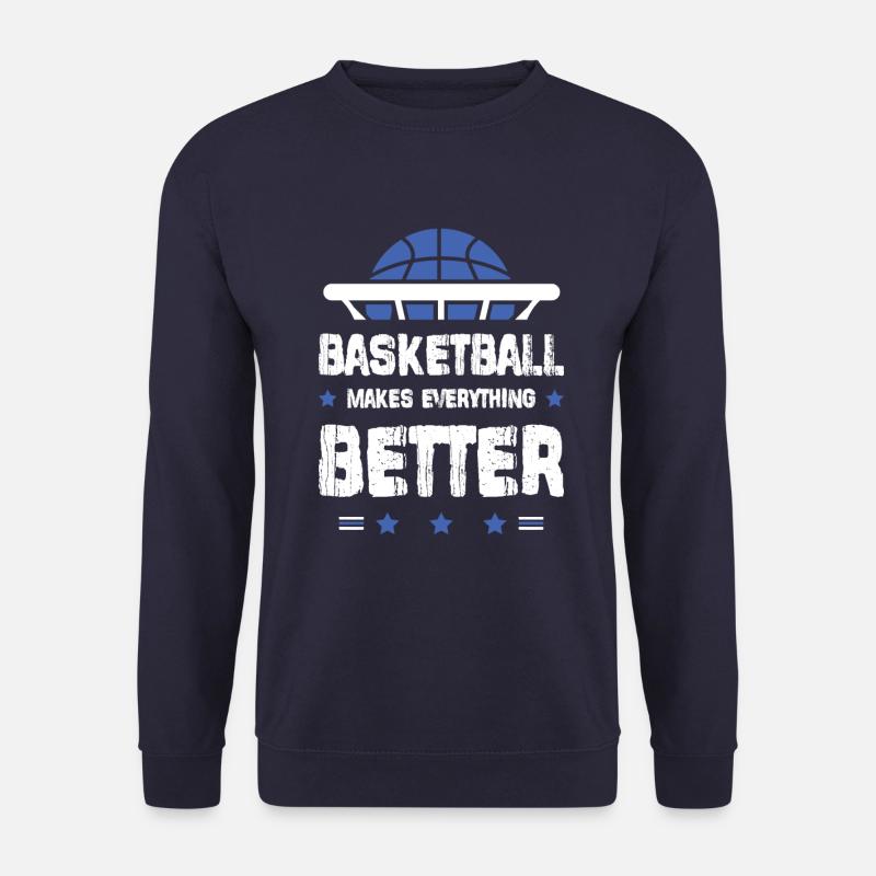 basketball sport - Unisex Pullover - Navy