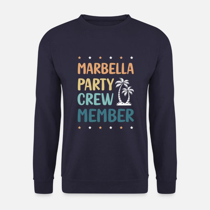 Marbella Party Crew - Unisex Pullover - Navy