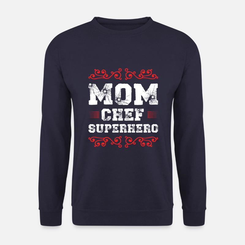 Mom Chef Superheld Mama - Unisex Pullover - Navy