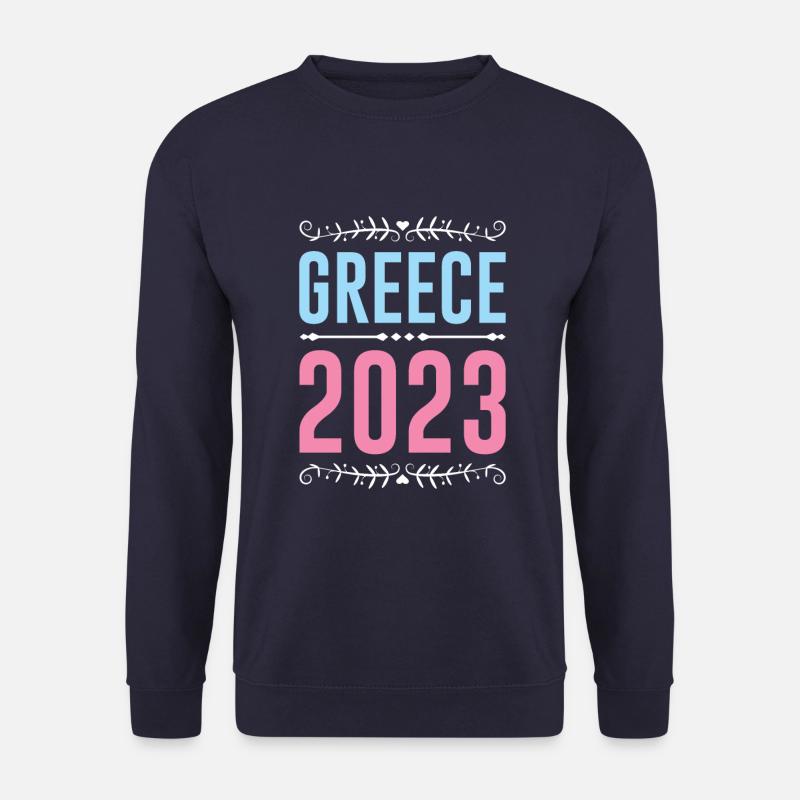 Greece 2023 - Unisex Pullover - Navy