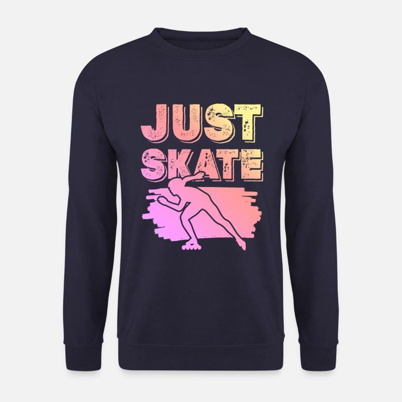 Just skating saying - Unisex Sweatshirt - navy