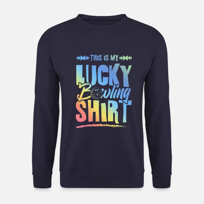 Bowling Glück - Unisex Pullover - Navy