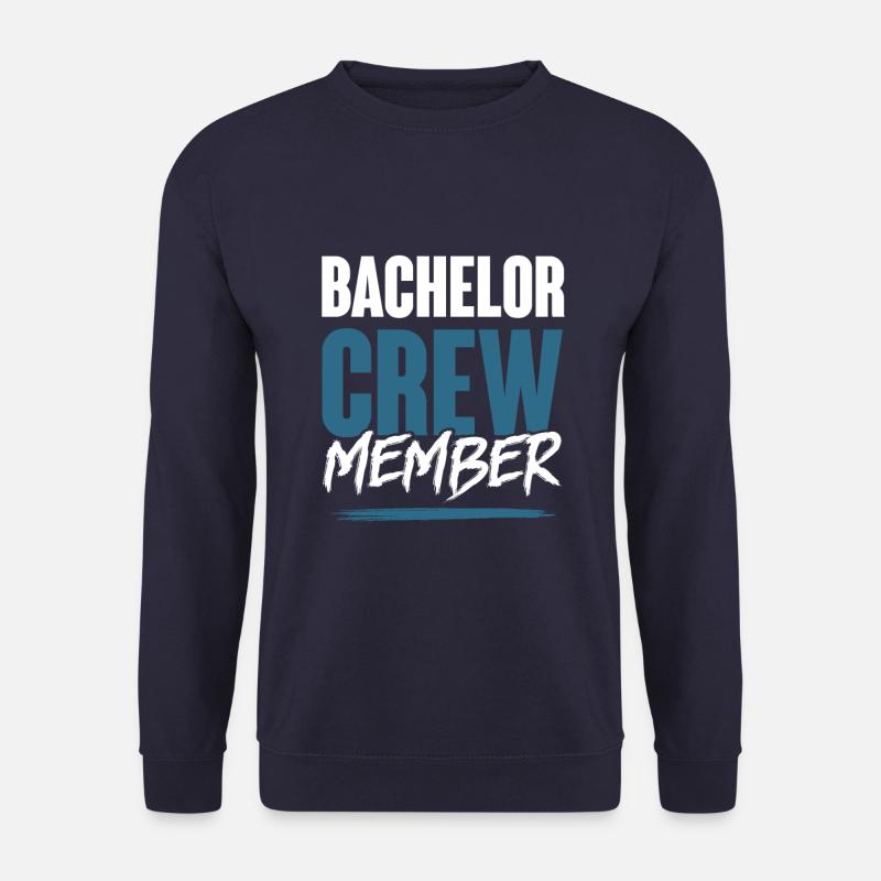 Bachelor Crew - Unisex Pullover - Navy