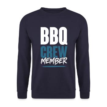 Équipe de barbecue - Sweat-shirt Unisexe - marine - Devant - Alina (178cm) & Michal (187cm)