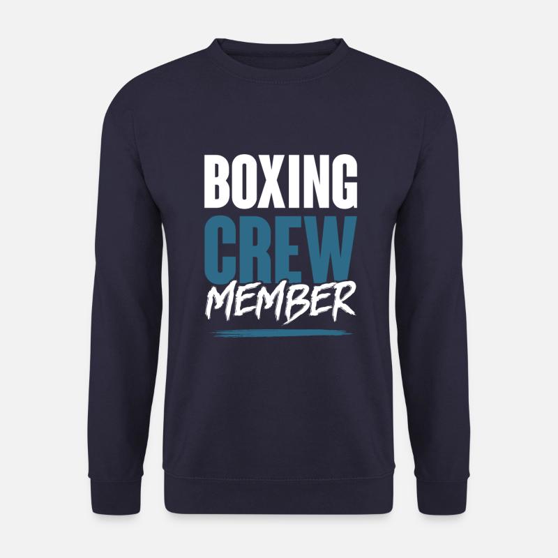 Boxing Crew - Unisex Pullover - Navy