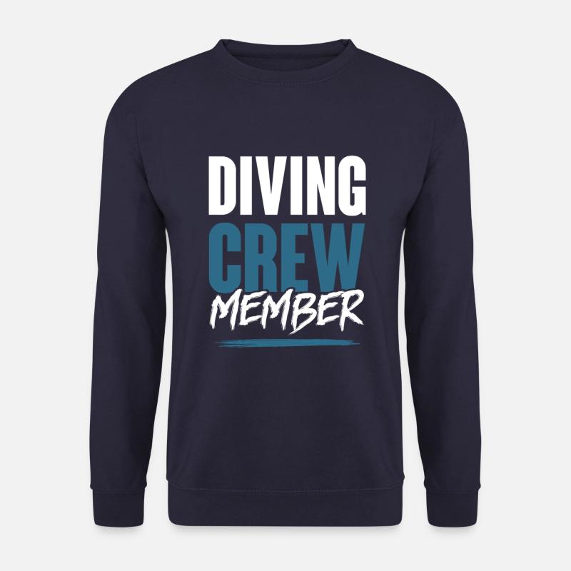 Diving Crew - Unisex Pullover - Navy