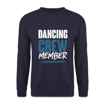 Dancing Crew - Unisex Pullover - Navy - Vorne - Alina (178cm) & Michal (187cm)