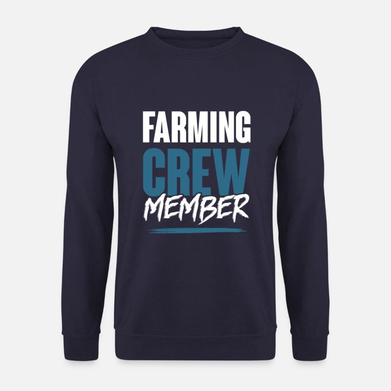 Farming Crew - Unisex Pullover - Navy