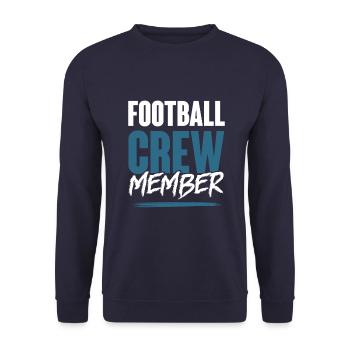 Équipe de football - Sweat-shirt Unisexe - marine - Devant - Alina (178cm) & Michal (187cm)