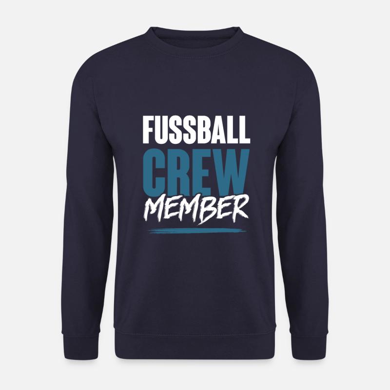 Fussball Crew - Unisex Pullover - Navy