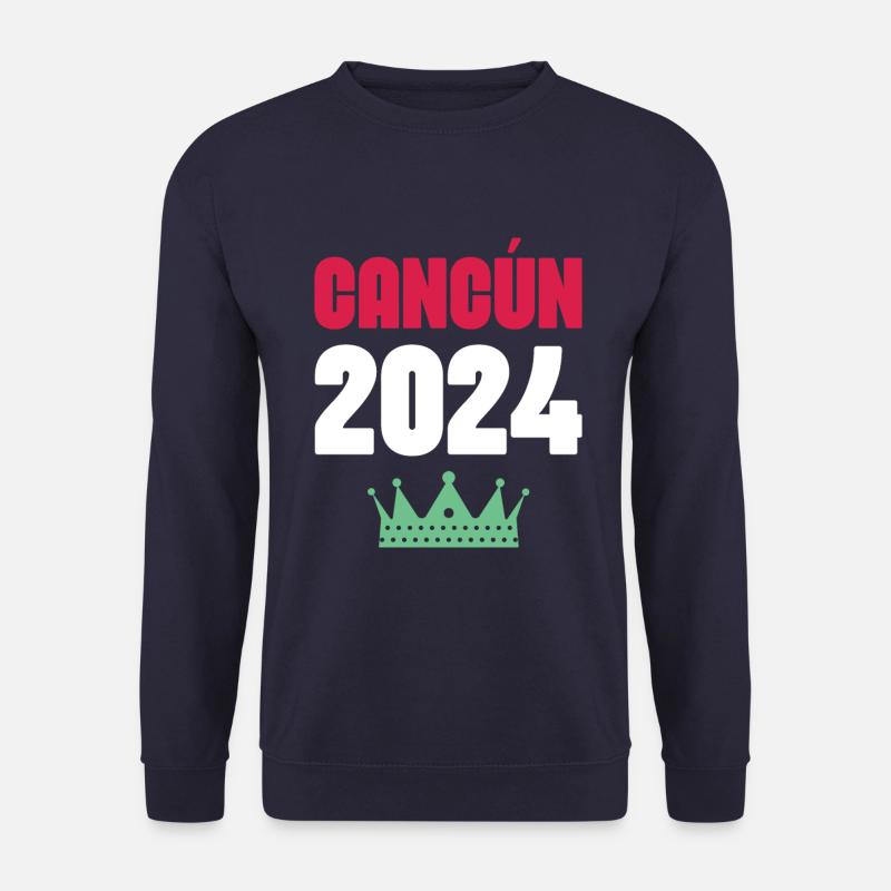 Cancun 2024 Mexico - Unisex Pullover - Navy