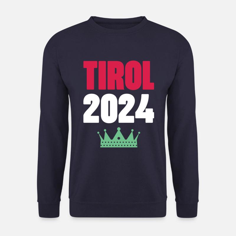 Tirol 2024 Urlaub - Unisex Pullover - Navy