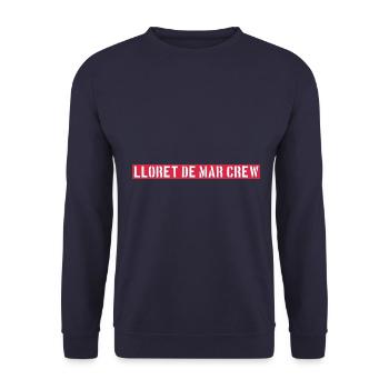 Lloret De Mar Crew - Unisex Sweatshirt - navy - Front - Alina (178cm) & Michal (187cm)