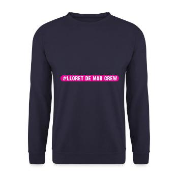 Lloret De Mar Crew - Unisex Pullover - Navy - Vorne - Alina (178cm) & Michal (187cm)