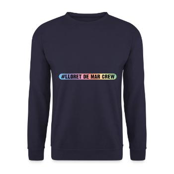 Lloret De Mar Crew - Unisex Sweatshirt - navy - Front - Alina (178cm) & Michal (187cm)