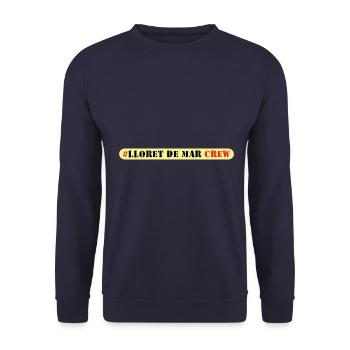 Lloret De Mar Crew - Unisex Sweatshirt - navy - Front - Alina (178cm) & Michal (187cm)