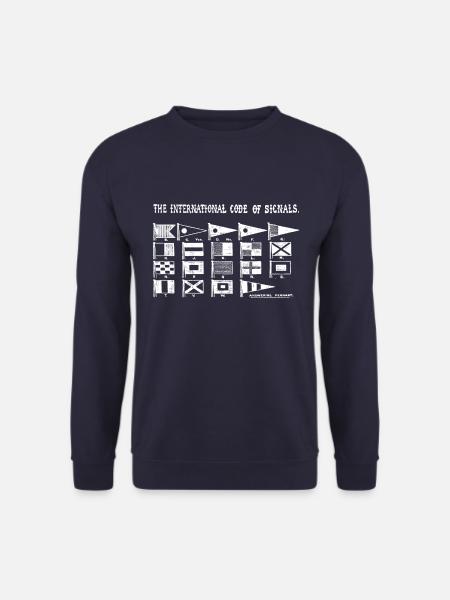 Signal flag code navigator - Unisex Sweatshirt - navy