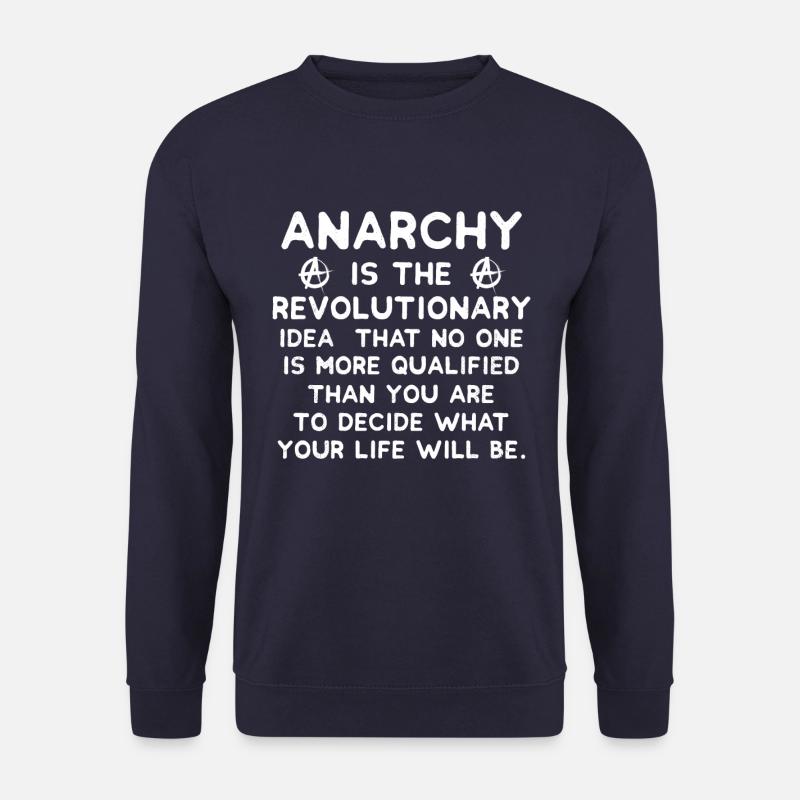 anarchy - Unisex Sweatshirt - navy