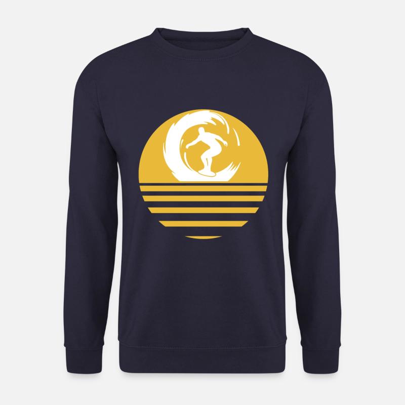 Surfen Surfer Surf Sonne - Unisex Pullover - Navy