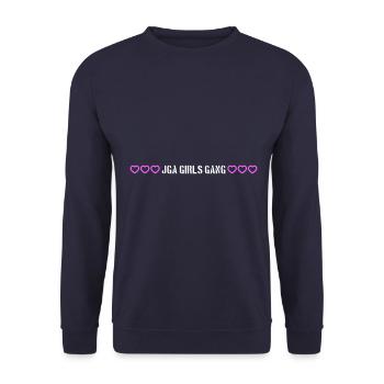 Enterrement de vie de jeune fille - Sweat-shirt Unisexe - marine - Devant - Alina (178cm) & Michal (187cm)