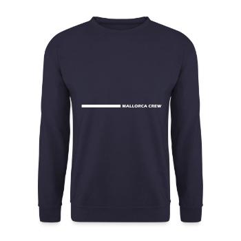 Mallorca Crew - Unisex Pullover - Navy - Vorne - Alina (178cm) & Michal (187cm)