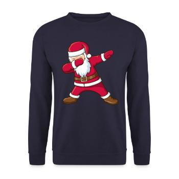 tamponner nicholas - Sweat-shirt Unisexe - marine - Devant - Alina (178cm) & Michal (187cm)