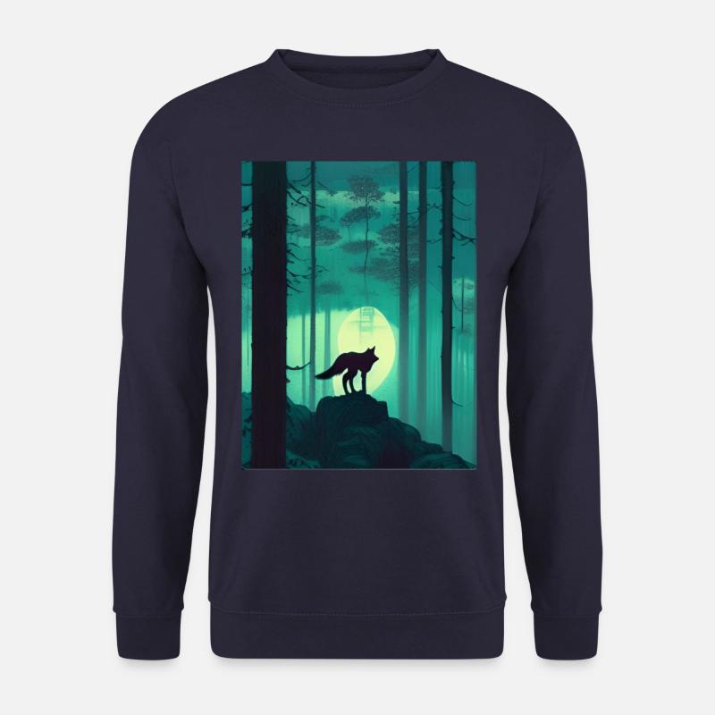 Lone Wolf 3 - Unisex Sweatshirt - navy